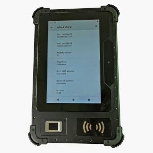 8 Inch MT6762 8 core Rugged Android Tablet Pc With RJ45 RS232 SMA Port With Barcode Scanner Fingerprint UHF RFID
