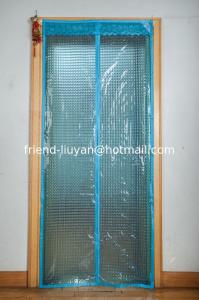 China Magnetic Clear Plastic Door Anti Dust Film Door 120x220cm Clear Plastic Curtain Wall on sale
