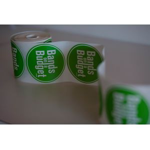 Premium Waterproof Adhesive Labels High Definition Printing Custom Shapes &