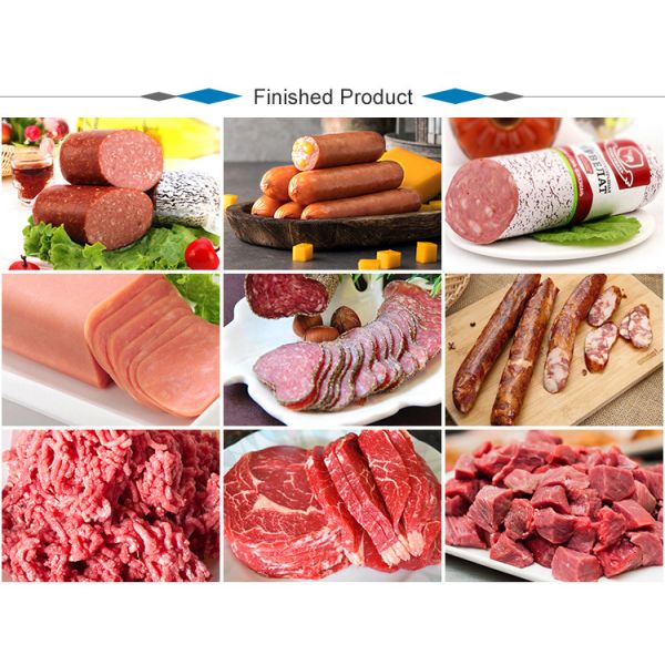 Commercial Electric Sausage Production Line , Industrial Sausage Making Machine