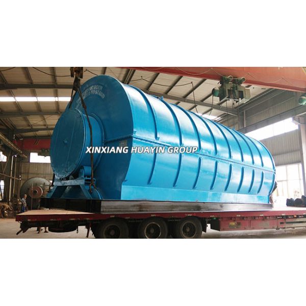 12 Tonnes Small Pyrolysis Tire Recycling System In Poland To Fuel Oil