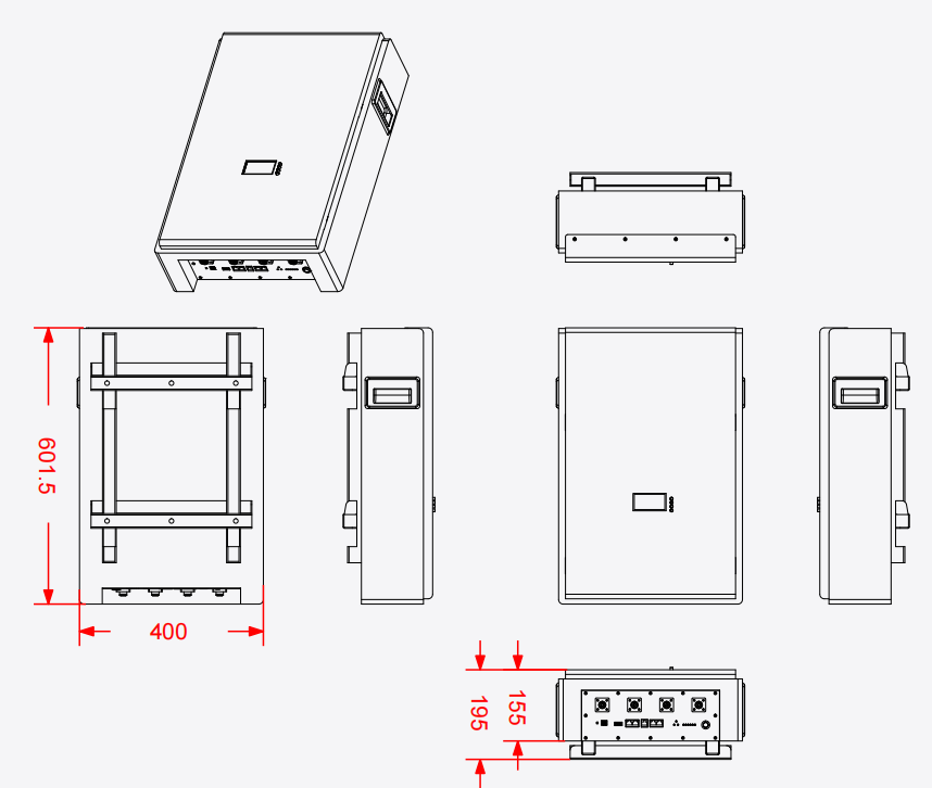 Lithium Battery Pack Lifepo4 6000 Cycles 5kwh 51.2v 102ah Lithium Battery Home Solar Energy System