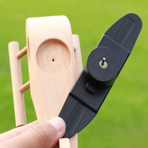 Handmade Decorative Solar Power Educational Toys Promotional Gifts Wooden Airplane Model