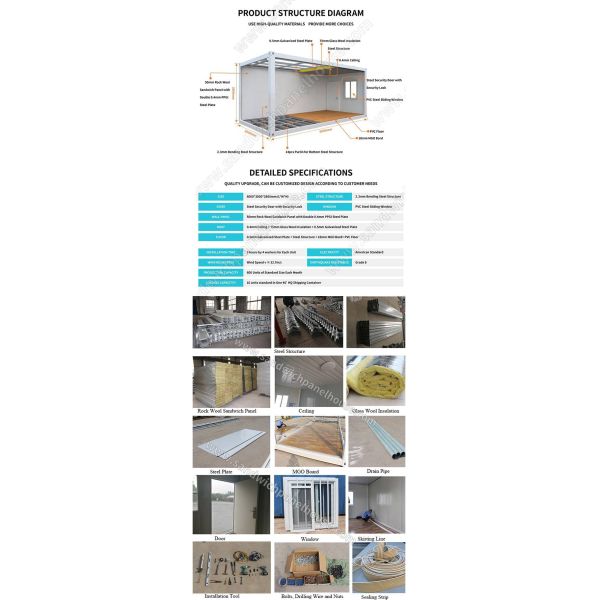 Modern Prefabricated Mobile Modular Prefab House