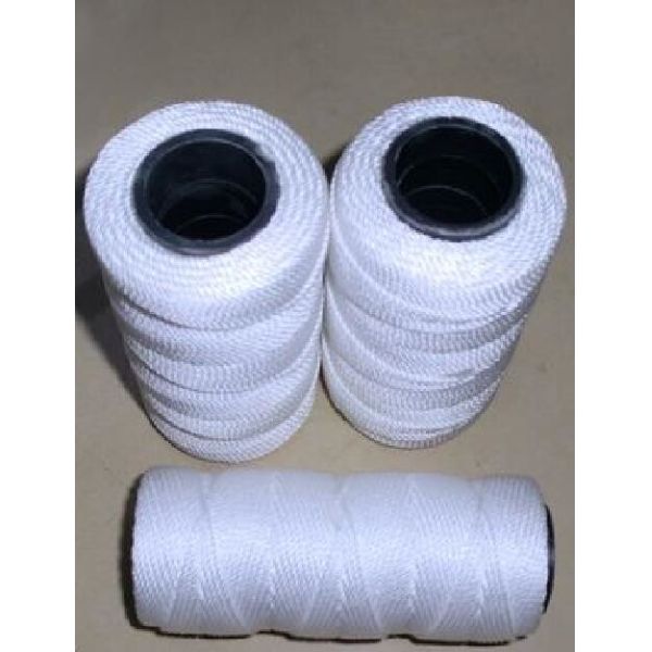 White Nylon Multifilament Fishing Net Twine 210D 32Ply