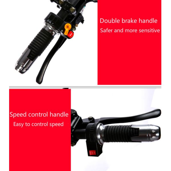 Harleyment Electric Scooter For Ladies Women 1500w Two Adults 2 Removable Batteries