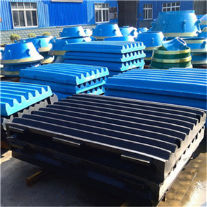 High Manganese 10T 100 TPH Reversible Jaw Crusher Liner and jaw plate factory price