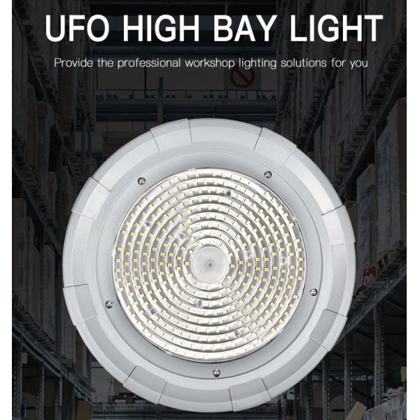200W 5000K UFO LED High Bay Light IP65 For Indoor And Outdoor Use