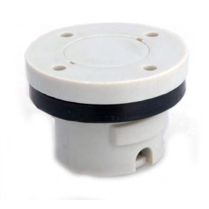 Quality Waterproof White Plastic Blanking Plugs , Car Battery Threaded Plastic Caps for sale