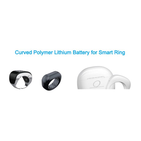 220726 3.7V 27mAh Curved Battery Smart Ring Battery Curved Lithium Polymer Battery Smart Wearable Battery