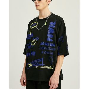 Custom Men Women Summer Cotton Blank T Shirts Hip Hop