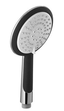 Environmental Bathroom Shower Spare Parts Cool Black Hand Shower Head