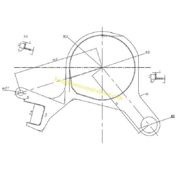 Dobby Indexing Arm FOR STAUBLI DOBBY 2430 KR2 ,Part No:H22145102