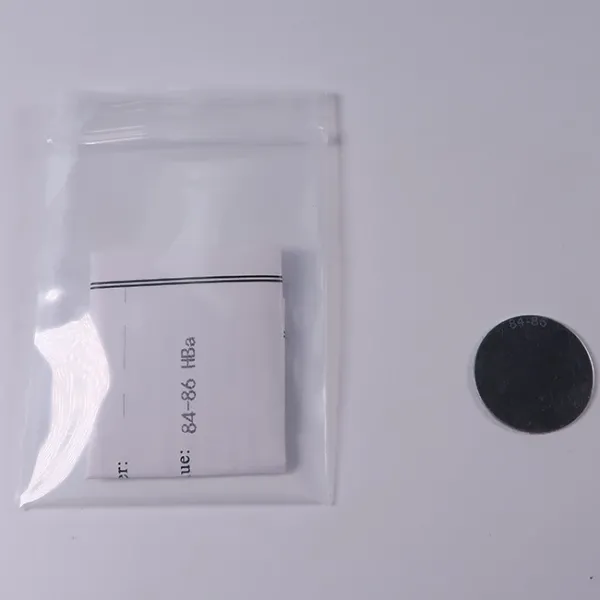 Hardness Block For Tm934-1 Bar Hardness Tester 49-54 Hba And 84-86 Hba