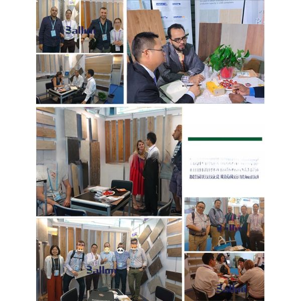 Rustic Oak SPC Flooring in 7mm Thickness for Interior Waterproofing and Click System