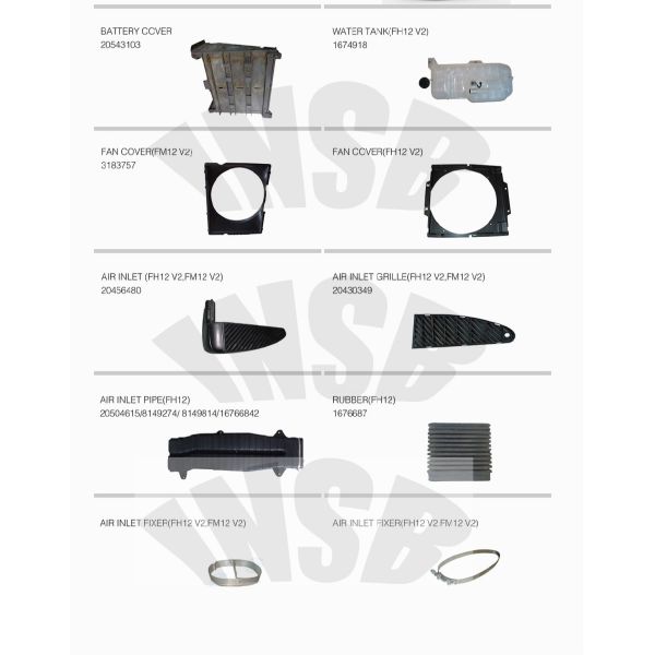 20535537 20535535 Front Mudguard Bracket for Truck Parts European Truck Body Parts