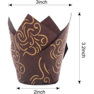 Tulip Paper Cupcake Liners Baking Cups Muffin Liner Cupcake Wrapper