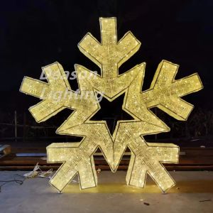 Quality Giant snowflake led light for sale