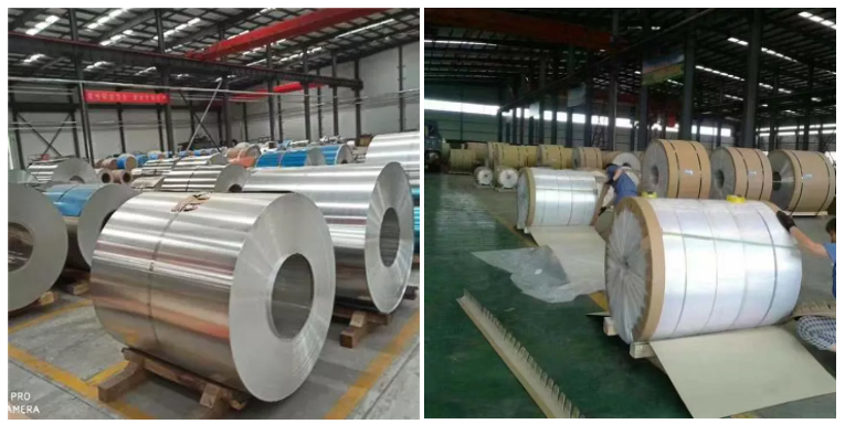 Cookware Industry Brushed Aluminum Coil , 3105 Aluminum Coil 1mm