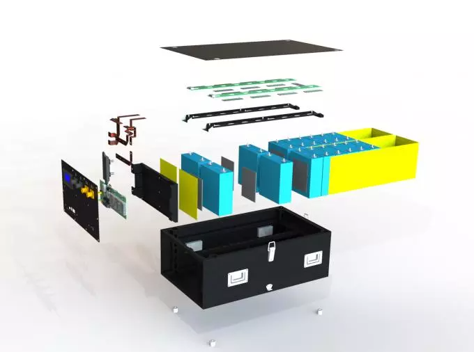 16 PCS 48V EVE 280ah 320ah Lifepo4 Battery Pack 304Ah DIY Solar Energy Storage For Boat