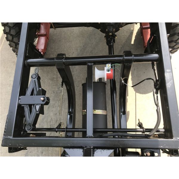 Electric Kick Starting 2000kg Three Wheel Mail Truck