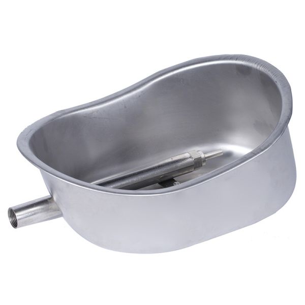 ISO9001 Rectangular Pig Drinking Bowl 30*21*13cm Anti Rust