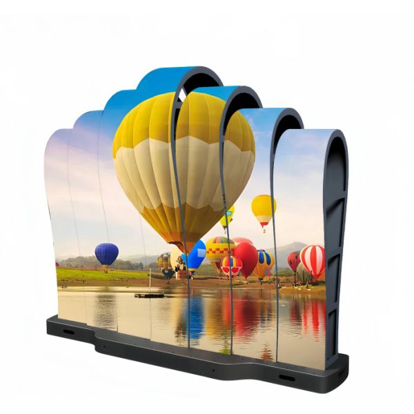 Indoor Flexible LED Panel Cylinder Column Soft LED Screen P1.875 P2 P2.5 P3