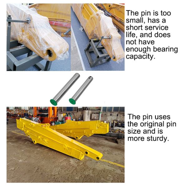 Excavator Telescopic Arm 14m Grapple Telescopic Arm