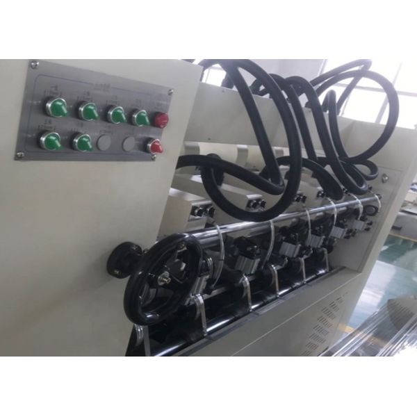 Electric Thin Blade Slitter Scorer Machine Belt Feeder Type For Making Corrugated Box