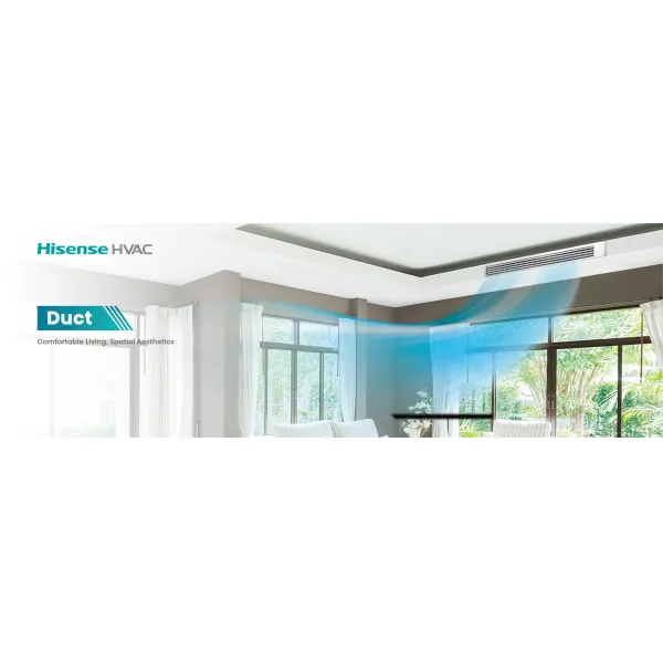 Hisense Ducted AC system installed in ceiling