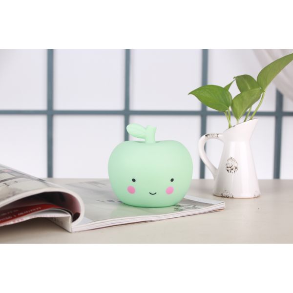New design LED Fruit apple Night Light Lamp/Flashing baby room Lamp toy