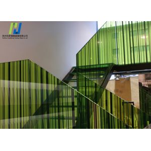 Bathroom Shower Silk Screen Printing Glass UV Blocking EN12150