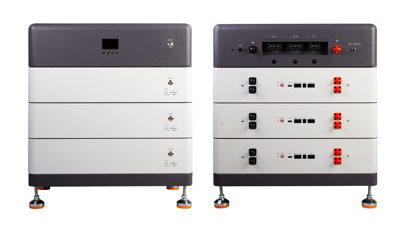 Manufacturer 48V 100Ah 200Ah 300Ah Stackable 51.2V 5Kwh 10Kwh 15Kwh LiFePO4 Battery for Solar Home Energy Storage Use