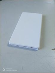 China White Flat Mobile Phone Battery Bank Thin Cell Phone Battery Power Pack on sale
