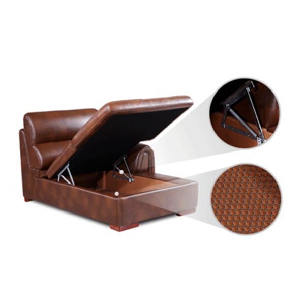 BN Folding Sofa Bed modern furniture sofa bed Functional Leather Living Room Storage Sofa Bed leather sleeper sofa