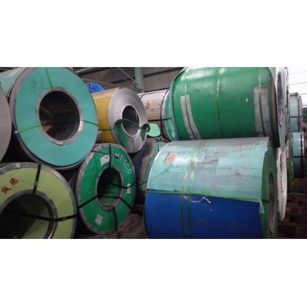 304 BA Stainless Steel Coil Stock Bright Surface 0.3-3MM Thickness