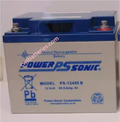 PS-12450 B VRLA Valve Regulated Lead Acid Battery 12V45AH POWER SONIC