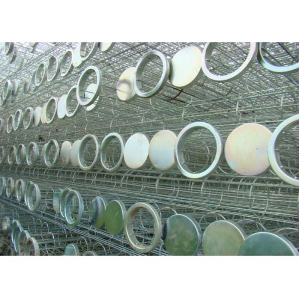 Any Type Industry Dust Collector Bag Filter Cage with Zinc Galvanized Treatment