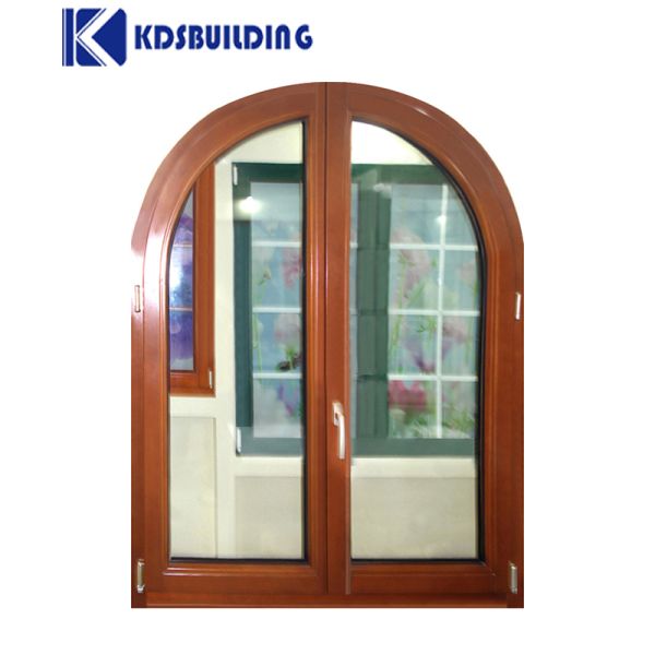 KDSBuilding Half Circle Wooden Glass Wood Casement Arch Windows Wood Sash Window