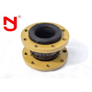 Galvanized EPDM Single Sphere Rubber Expansion Joint CE / ISO certification