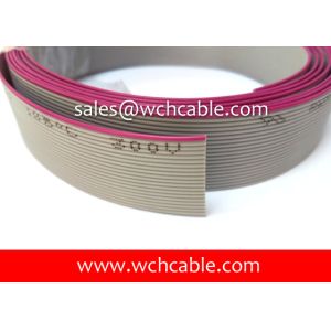Quality PVC Flat Ribbon Cable UL2651 #28AWG 10Pins 1.27mm Pitch for sale