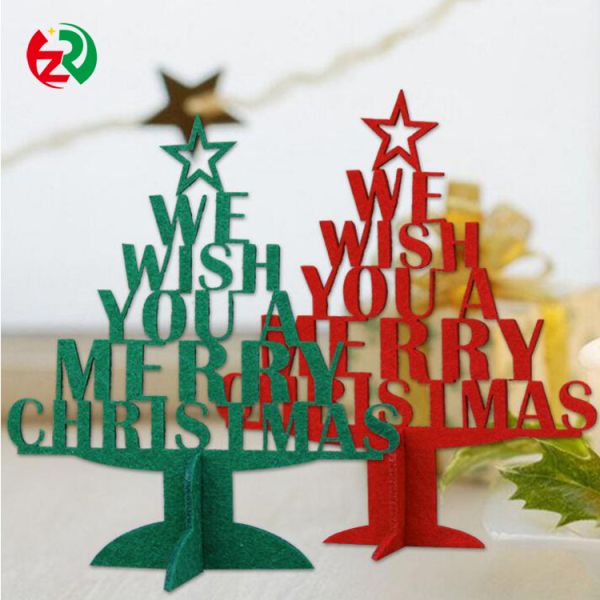 Home Decoration Felt Flag Banner Happy Halloween Party