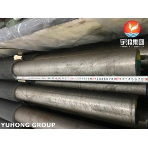 A213 T9 High Frequency Welding Solid Finned Tube ASTM With AS Fins For Heat
