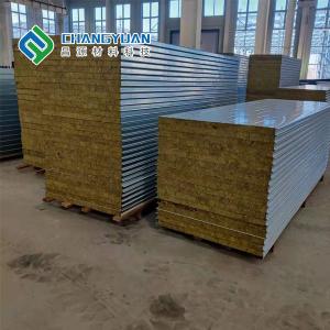 China Fireproof Insulation Sandwich Panels Silicon Rock Insulated Wall Panels on sale