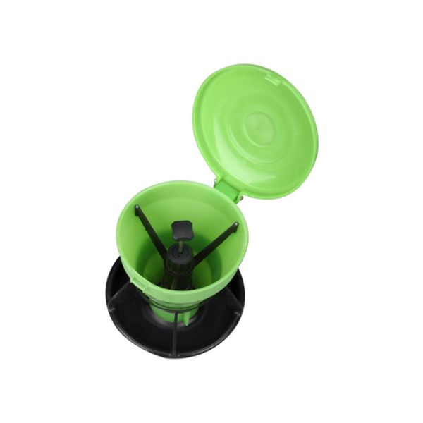 Outdoor Pig Self Feeder / PP Plastic Hog Feeders 5KG Size Large Capacity