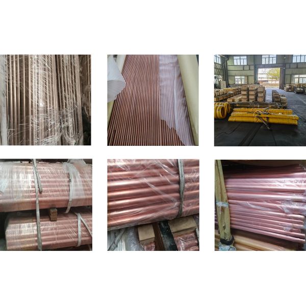 Factory Straight 15mm 20mm Copper Alloy Bright Seamless Tube Pipe