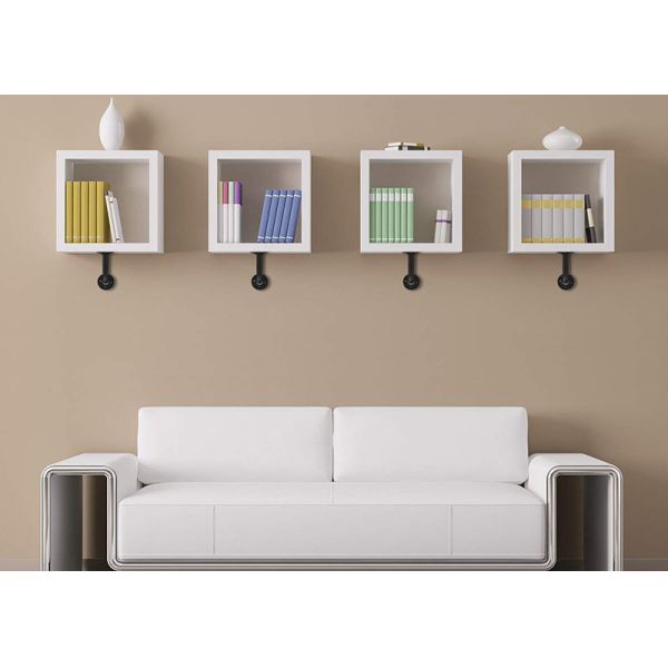 Malleable Iron Industrial Pipe Toilet Paper Holder Casting For Home Decoration Furniture