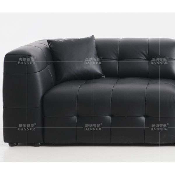 BN Italian Minimalist Retractable Smart Sofa Living Room Functional Chair Sofa Electric Adjustable Recliner Sofa Bed