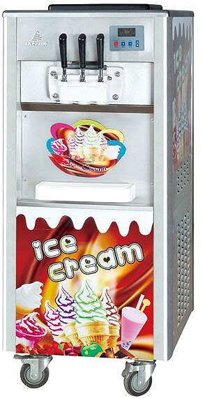 High capacity soft ice cream making machine FM80I