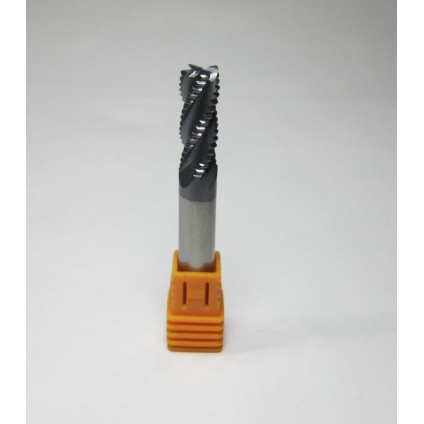 Solid Carbide roughing end mill HRC60 3F 4F CNC Milling Cutter Bits Metal Roughing Machining Aluminum Copper Plastic
